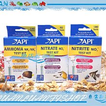 【魚店亂亂賣】美國API魚博士NH3/NH4銨/氨+NO3硝酸鹽+NO2亞硝酸鹽.水質測試劑套餐