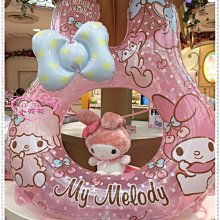 小花花日本精品♥ Hello  Kitty  美樂蒂 泳圈掛飾 游泳圈 臉頭 56969504