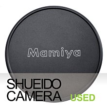 集英堂写真機【全國免運】中古美品 / MAMIYA 108mm 原廠鏡頭前蓋 保護蓋 #77 16978