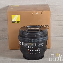 【品光數位】NIKON AF 20mm F2.8 D 定焦 #119885