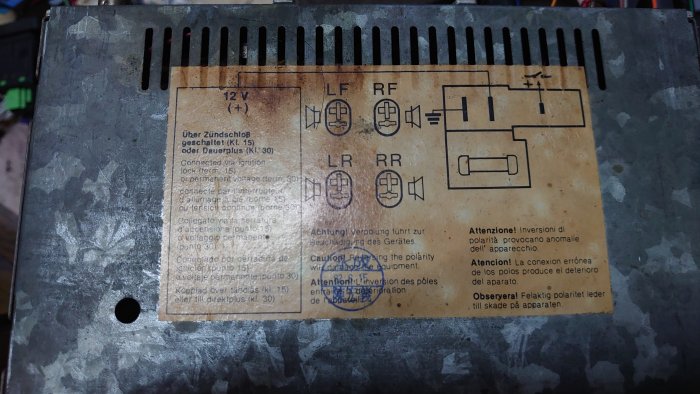 BLAUPUNKT 德國藍點 SYDNEY SQR49 卡式 音響主機 GOLF MK2 可參考