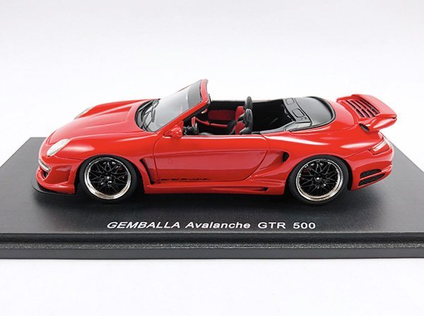 【秉田屋】Spark Porsche 911 997 Gemballa Avalanche GTR 500 紅 1/43