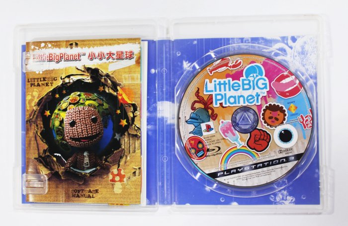 PS3 小小大星球 LittleBigPlanet (中文版)**(二手片-光碟約9成8新)【台中大眾電玩】