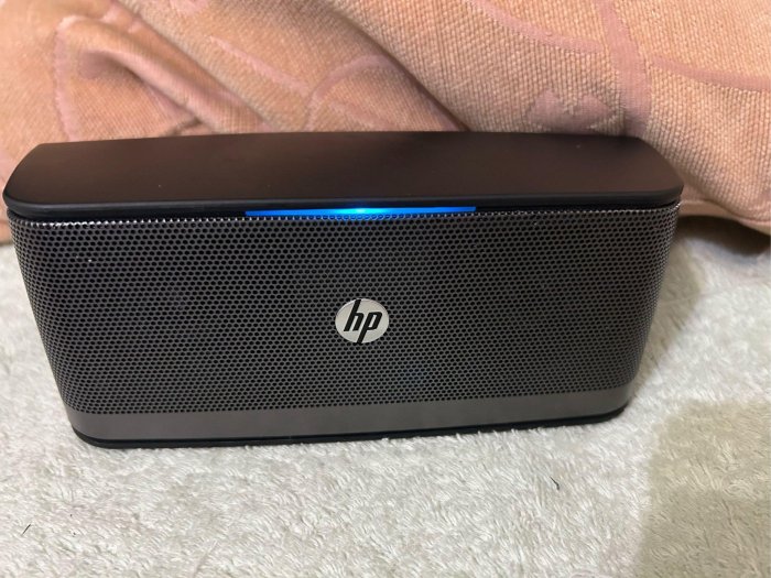 二手￼HP 惠普 MBT-21111多媒體迷你藍牙音箱 藍牙音響 藍牙喇叭 藍芽音箱 黑色，台北可面交