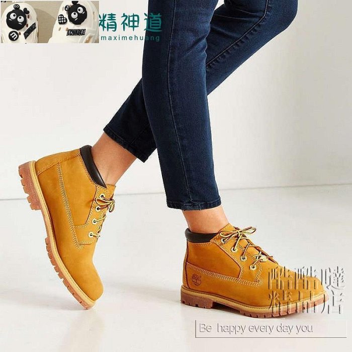 Timberland 低筒 大黃靴 添柏嵐 黃色 踢不爛 防水 經典 戶外 登山鞋 馬丁靴 工裝靴 中筒 休閒靴 男女鞋-酷酷噠男靴子