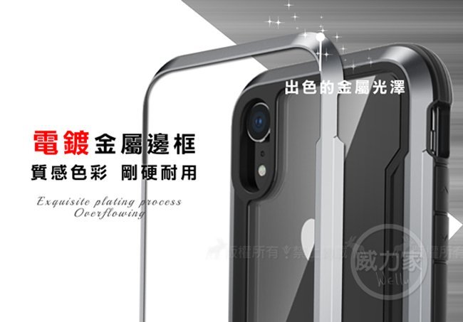 威力家 【新色登場】DEFENSE 刀鋒極盾Ⅲ iPhone 12 mini 5.4吋 耐撞擊防摔手機殼(海軍藍)