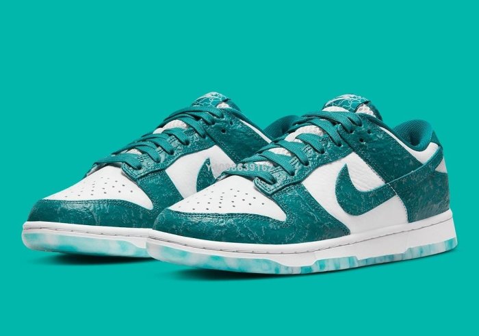 代購】Nike Dunk Low “Ocean”海洋波紋藍綠低幫休閒百搭滑板鞋DV3029