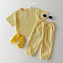 XS~XL ♥套裝(YELLOW) DAILY BEBE-2 24夏季 DBE240430-186『韓爸有衣正韓國童裝』~預購