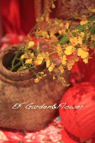 【EF Garden&Flower】紅色客家風/桃園中壢新竹婚禮佈置