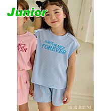 JS(17) ♥套裝(天空藍) BEBE BRUNI-2 24夏季 BEB240426-164『韓爸有衣正韓國童裝』~預購