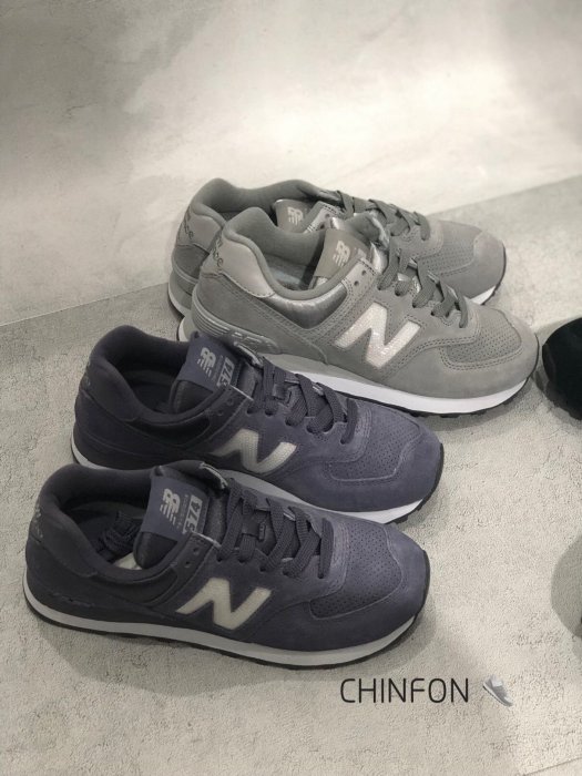 new balance574 麂皮 粉紫 灰 全黑 亮片 女 復古鞋 休閒鞋 百搭