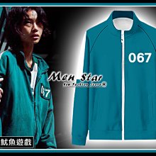 [免運費] 魷魚遊戲 參賽者外套 夾克 連帽外套 衣服 上衣 COSPLAY 456 魷魚遊戲 218 067 001