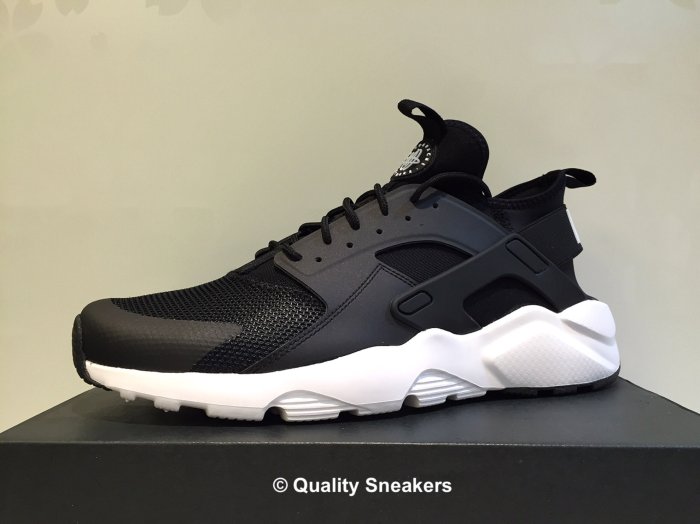 現貨 - Nike Air Huarache Run Ultra 黑白 武士 819685 001  US 12