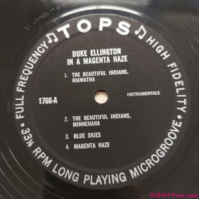 艾靈頓公爵 duke ellington in a magenta haze 美版黑膠唱片LPˇ奶茶唱片