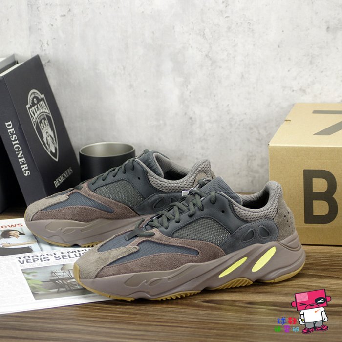 球鞋補習班adidas YEEZY BOOST 700 MAUVE 咖啡麂皮老爹鞋KANYE