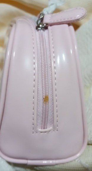 ～全新～ Dior  粉紅色美妝包/化妝包/手拿包 廸奧-有瑕疵