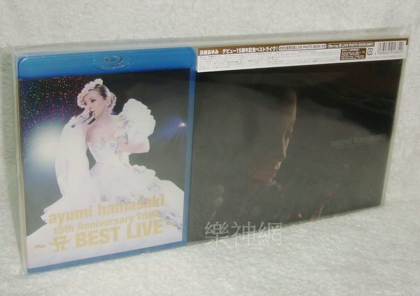 濱崎步Ayumi 15週年紀念巡迴演唱會15th Anniversary TOUR - A BEST LIVE (日版初回藍光Blu-ray+寫真集)BD