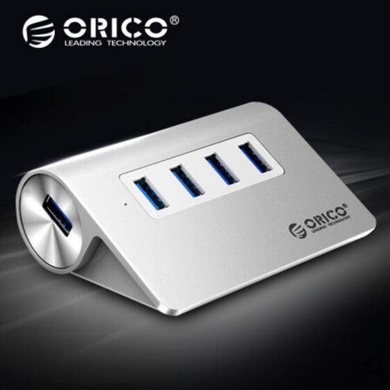 ORICO M3H4 全鋁USB3.0分線器一拖四高速擴展MAC集線器USB3.0 HUB