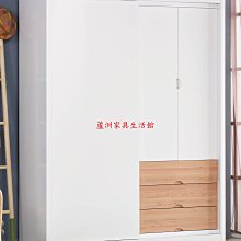 7-9  伊森5尺推門衣櫃(台北縣市免運費) 【蘆洲家具生活館-9】