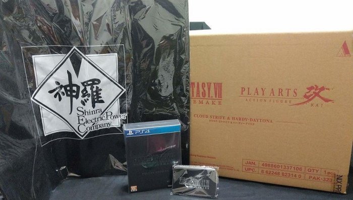 PS4 Final Fantasy VII 重製版 太空戰士7 最終幻想 中文典藏版 Play arts 克勞德 機車