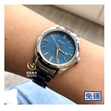 SEIKO 精工CS 藍寶石鏡面_石英女表_地中海藍色☆SUR531P1_SK002☆實體店家◎保固三年