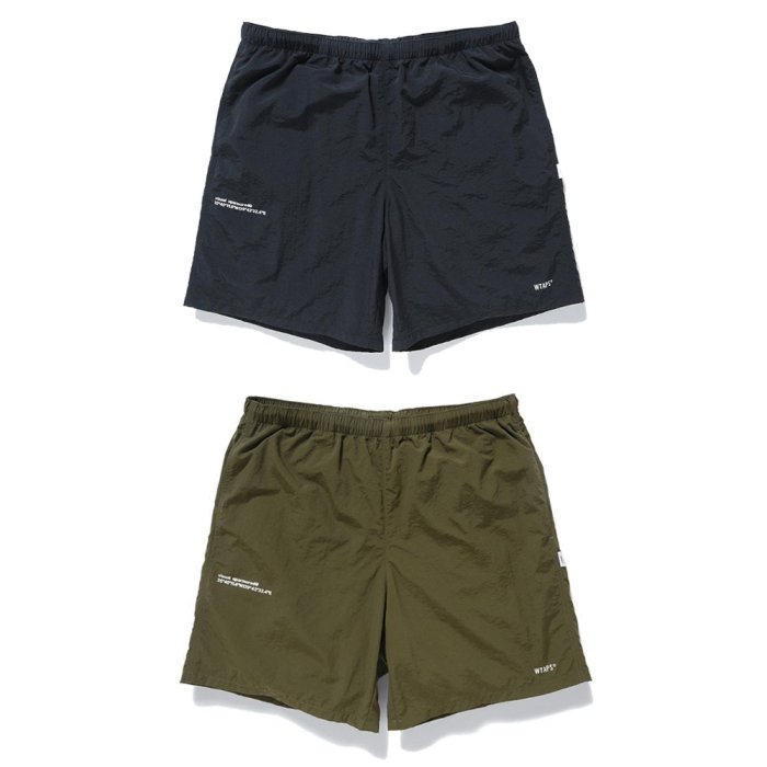 希望商店】WTAPS ACADEMY SHORTS NYLON. TAFFETA 22SS 尼龍沙灘防水