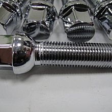 {順加輪胎} BENZ.AUDI.VW.PORSCHE 圓頭.球形加長螺絲14mm 賓士.奧迪.福斯專用~起標價為單顆價~