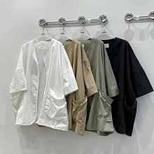 【2023山東七月號】23SS！韓國製  YOOM  日系大口袋外套