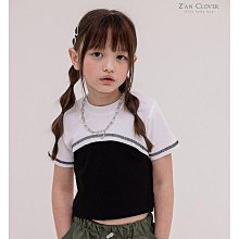 3~11 ♥上衣(BLACK) ZAN CLOVER-2 24夏季 ZAN240328-078『韓爸有衣正韓國童裝』~預購
