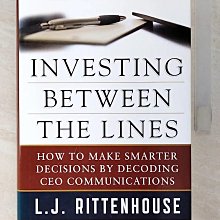 【書寶二手書T1／投資_EQ4】Investing Between the Lines: How to Make Smarter Decisions