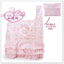 小花花日本精品♥ Hello Kitty  美樂蒂 購物袋 環保購物袋夢絲帶 粉色小兔玫瑰41125304