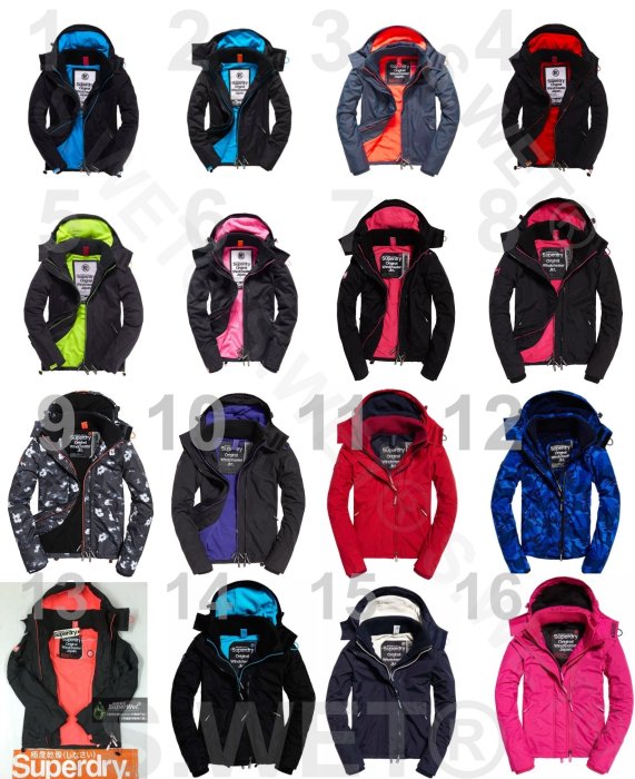 S.WET®現貨 極度乾燥 Superdry Windcheater Arctic 風衣 外套 刷毛 保暖 女款16色