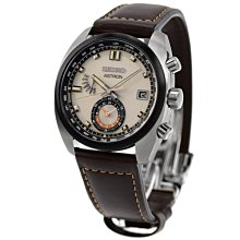 預購 SEIKO ASTRON SBXY005 精工錶 手錶 42mm 電波錶 米色面盤 藍寶石 深棕色皮錶帶 男錶女錶