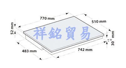  祥銘Whirlpool惠而浦感應爐ACM849/BA ACM849BA智慧型四口歐式多點式IH捷運古亭5號出口