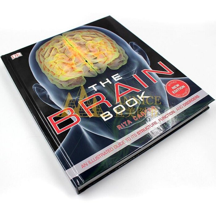 眾誠優品 正版書籍DK大腦百科 The Brain Book 圖解大腦結構 探索人類腦部系統 生命科學科普指南 英文原版 宣美SJ2775
