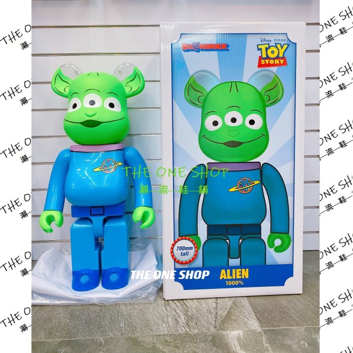 新品未使用BE@RBRICK TOY STORY ALIEN 1000%