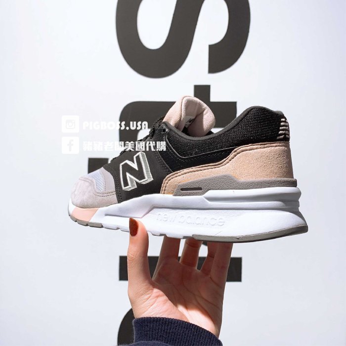 【豬豬老闆】NEW BALANCE 997H  復古 麂皮 韓系 慢跑鞋 女鞋 白CW997HAN 黑CW997HAL