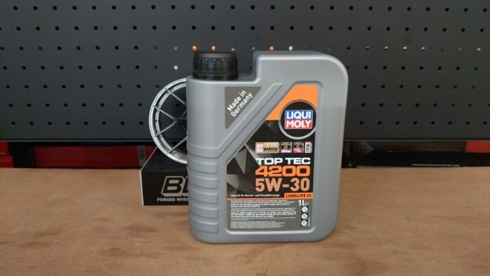 『海威車品』德國 LIQUI MOLY 5W30 LM機油 TOPTEC 4200 VW504/507 LL-03