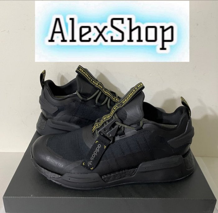 艾力克斯 ADIDAS ORIGINALS NMD_V3 GORE-TEX 男女 GX9472 黑防水 休閒慢跑鞋重75