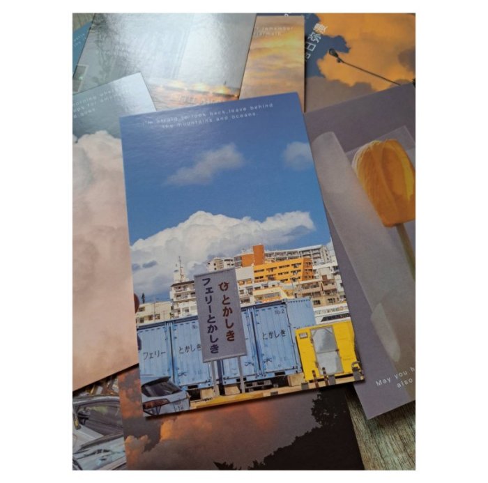 明信片 LOMO風 落日瀰漫 生活裡的小感動 街邊景色 夕陽 BESshop