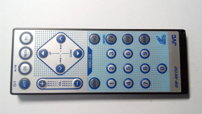 JVC 汽車音響遙控器JVC RM RK110 JVC KDSV203，KDSV3000專用