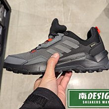 限時特價 南🔥2024 3月 ADIDAS TERREX AX4 GORE-TEX HP7396 防水鞋 灰黑色 登山鞋戶外健走鞋