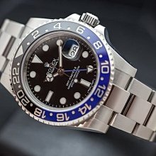 Rolex勞力士新款116710 BLNR GMT-MASTER II新款藍黑圈/40mm男用機械腕錶