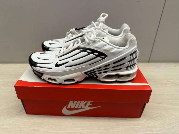 【S.M.P】Nike Air Max Plus 3 Leather 白黑 CK6716-100