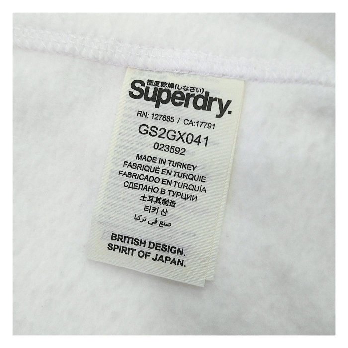 SUPERDRY 女生棉質連帽外套 內鋪絨 OSAKA 6 系列