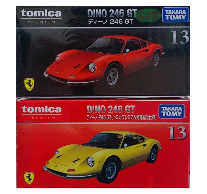 TOMICA 黑盒#13 法拉利Dino 246 GT(含初回同捆)11421日本TOMY多美小