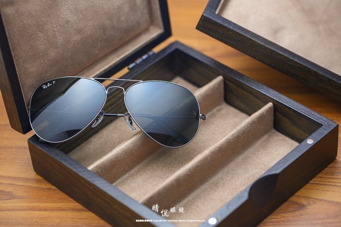 【睛悅眼鏡】永恆經典不滅 RAY BAN 偏光太陽眼鏡 RB-3025-004_58（尺寸62）65123