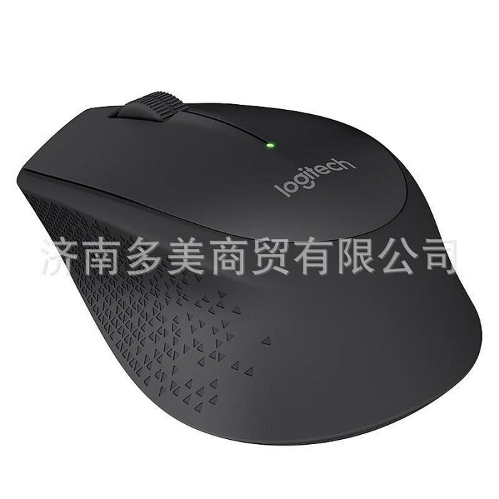 滑鼠羅技（logitech）正品M280無線鼠標適用USB接口舒適辦公 無線鼠標