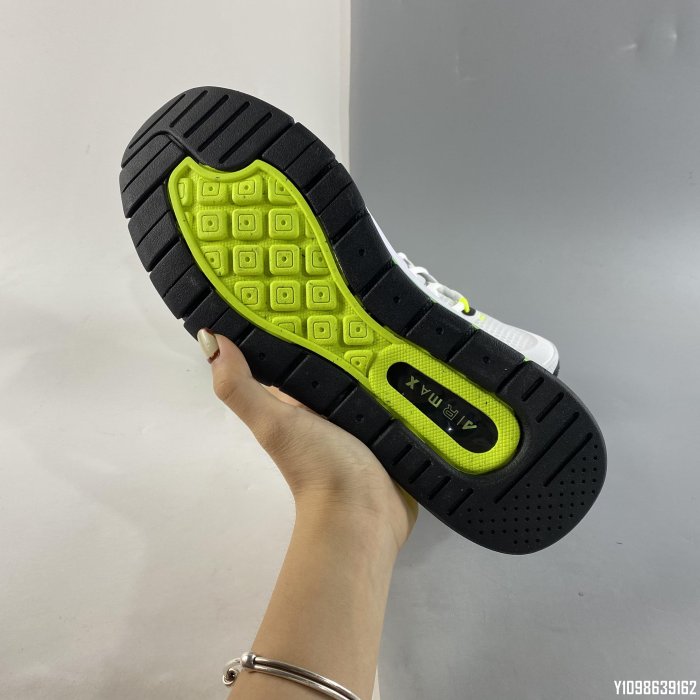 NIKE Air Max Genome 白綠 氣墊 防滑 慢跑鞋 DB0249-100 39-45 男鞋