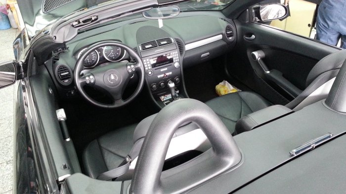 賓士SLK-171 SLK200 SLK280 SLK350 SLK55專用機2004-2012內建導航數位藍芽USB